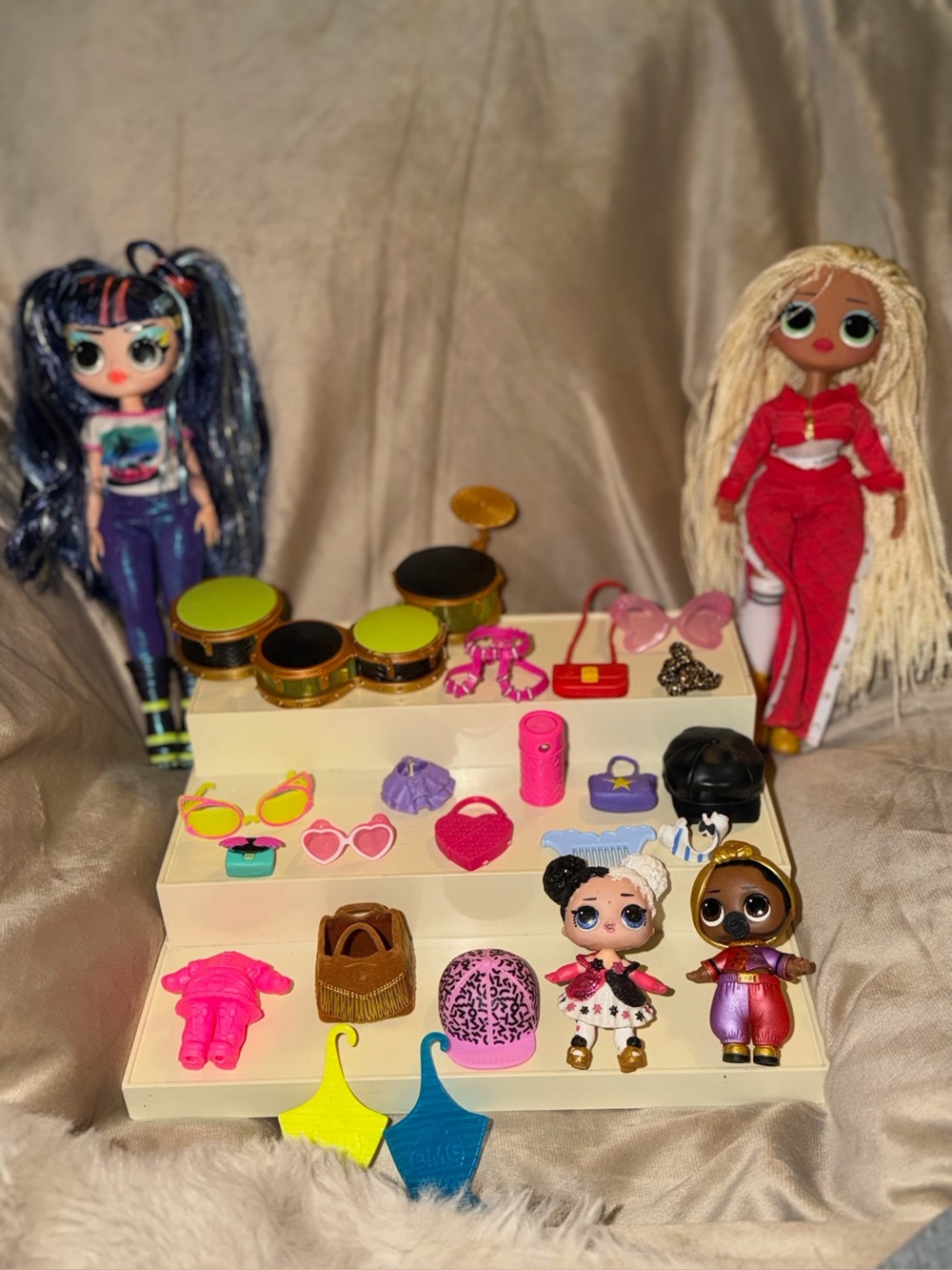 LOL Surprise Doll And Accessories Lot Swag Victory Fashion Heartbreaker Hair